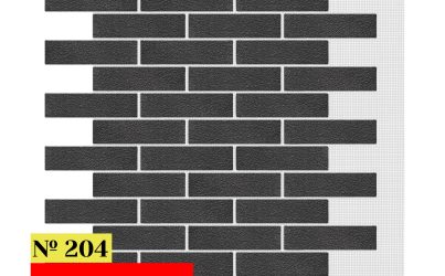 Кирпич Одноцветный 204